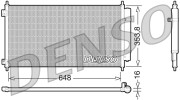 DCN40010 DENSO kondenzátor klimatizácie DCN40010 DENSO