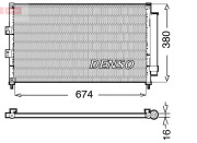 DCN40014 DENSO kondenzátor klimatizácie DCN40014 DENSO