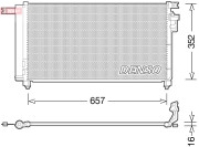 DCN43001 Kondenzátor, klimatizace DENSO