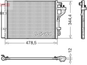 DCN43006 Kondenzátor, klimatizace DENSO