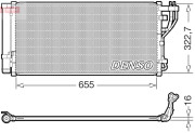 DCN43011 Kondenzátor, klimatizace DENSO