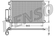 DCN46002 DENSO kondenzátor klimatizácie DCN46002 DENSO