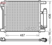 DCN46021 Kondenzátor, klimatizace DENSO