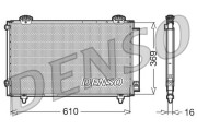 DCN50008 DENSO kondenzátor klimatizácie DCN50008 DENSO