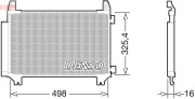 DCN50028 Kondenzátor, klimatizace DENSO