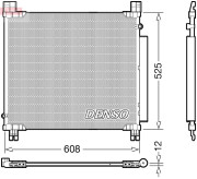 DCN50050 Kondenzátor, klimatizace DENSO