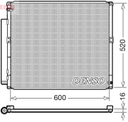 DCN50051 DENSO kondenzátor klimatizácie DCN50051 DENSO