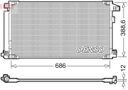 DCN50056 Kondenzátor, klimatizace DENSO