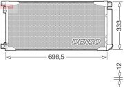 DCN50115 Kondenzátor, klimatizace DENSO