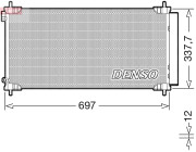 DCN50120 Kondenzátor, klimatizace DENSO