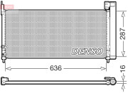 DCN50122 Kondenzátor, klimatizace DENSO