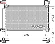 DCN50132 Kondenzátor, klimatizace DENSO