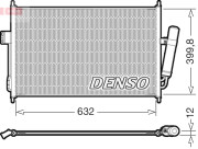 DCN99084 DENSO kondenzátor klimatizácie DCN99084 DENSO