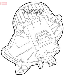 DEA01010 DENSO vnútorný ventilátor DEA01010 DENSO