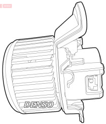 DEA01211 DENSO vnútorný ventilátor DEA01211 DENSO
