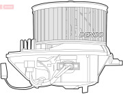 DEA07004 vnitřní ventilátor DENSO