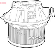 DEA07011 vnitřní ventilátor DENSO