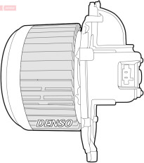 DEA07018 DENSO vnútorný ventilátor DEA07018 DENSO