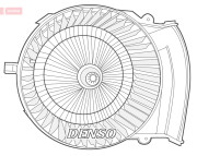 DEA07021 vnitřní ventilátor DENSO