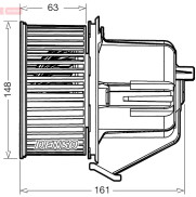 DEA07027 vnitřní ventilátor DENSO