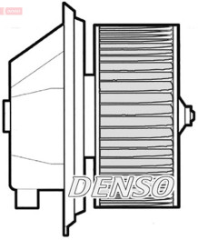 DEA09001 DENSO vnútorný ventilátor DEA09001 DENSO