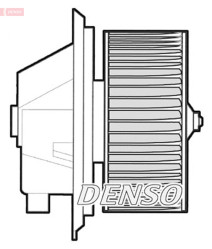 DEA09002 vnitřní ventilátor DENSO