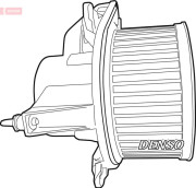 DEA09032 vnitřní ventilátor DENSO