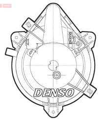 DEA09044 vnitřní ventilátor DENSO