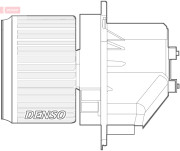 DEA09066 vnitřní ventilátor DENSO