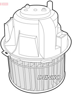 DEA10050 DENSO vnútorný ventilátor DEA10050 DENSO