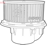 DEA10052 vnitřní ventilátor DENSO
