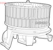 DEA17004 vnitřní ventilátor DENSO