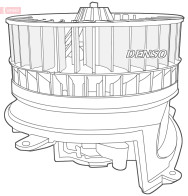 DEA17006 vnitřní ventilátor DENSO