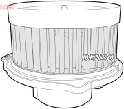 DEA17014 vnitřní ventilátor DENSO