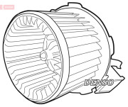 DEA21001 vnitřní ventilátor DENSO