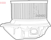 DEA23011 vnitřní ventilátor DENSO