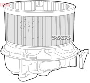DEA23013 vnitřní ventilátor DENSO