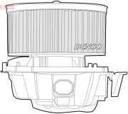 DEA23014 vnitřní ventilátor DENSO