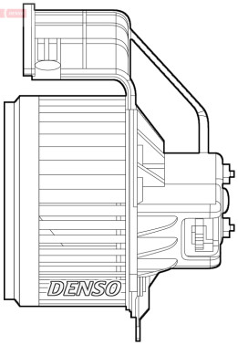 DEA23020 DENSO vnútorný ventilátor DEA23020 DENSO