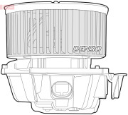 DEA46001 vnitřní ventilátor DENSO