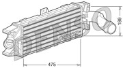 DIT12003 Chladič turba DENSO