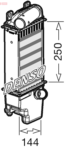 DIT50013 Chladič turba DENSO