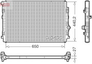 DRM02046 Chladič, chlazení motoru DENSO