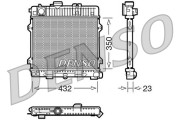 DRM05024 DENSO chladič motora DRM05024 DENSO