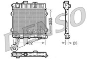 DRM05028 DENSO chladič motora DRM05028 DENSO