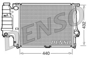 DRM05037 DENSO chladič motora DRM05037 DENSO