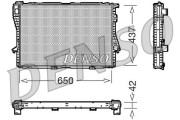 DRM05068 Chladič, chlazení motoru DENSO