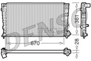 DRM07030 Chladič, chlazení motoru DENSO