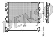 DRM07050 Chladič, chlazení motoru DENSO