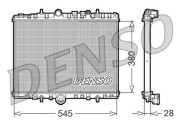 DRM07056 DENSO chladič motora DRM07056 DENSO